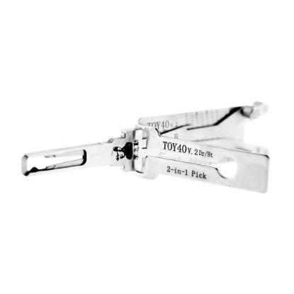 New Original Lishi TOY40 v.2 2-in-1 Decoder and Pick for Toyota / Lexus [Quad Lifter, TOY40 (4 Track internal)] | Emirates Keys